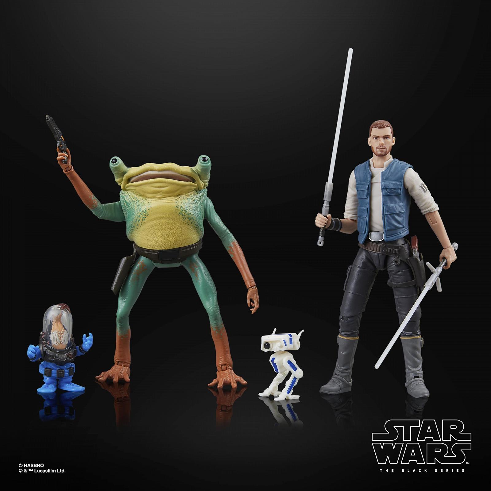 Фігурки Star Wars The Black Series Cal Kestis, Turgle & Skoova Stev, Star Wars Jedi: Survivor, колекційні, масштаб 15 см, фото №6