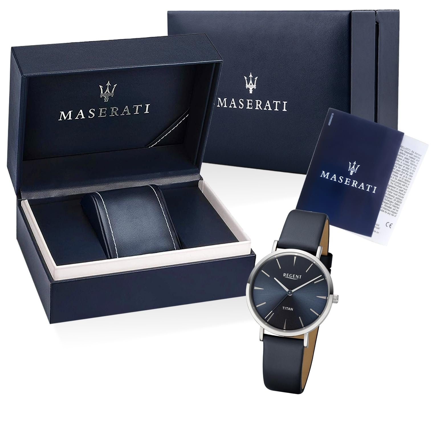 Женские часы Titanium REGENT 12090358 Темно-синий, серебристый/черный, Ремешок., фото №4 Женские часы Titanium REGENT 12090358 Темно-синий, серебристый/черный, Ремешок., фото №4