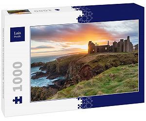 Пазл Lais Puzzle Slains Castle at Sunset, Scotland 1000 деталей - Фото 1