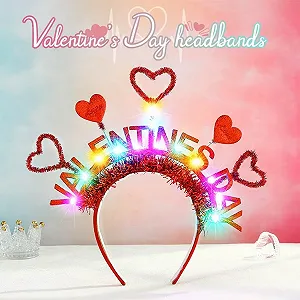 Обруч для волос со светодиодами Сердце synthetic.ua - Фото 1