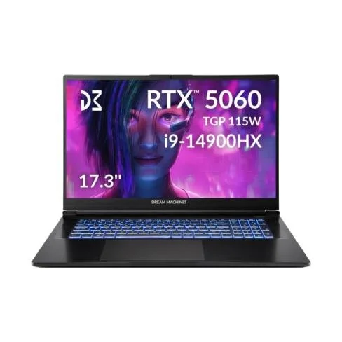 Ноутбук Dream Machines RG5060-17 (RG5060-17UA29), фото №1 Ноутбук Dream Machines RG5060-17 (RG5060-17UA29), фото №1