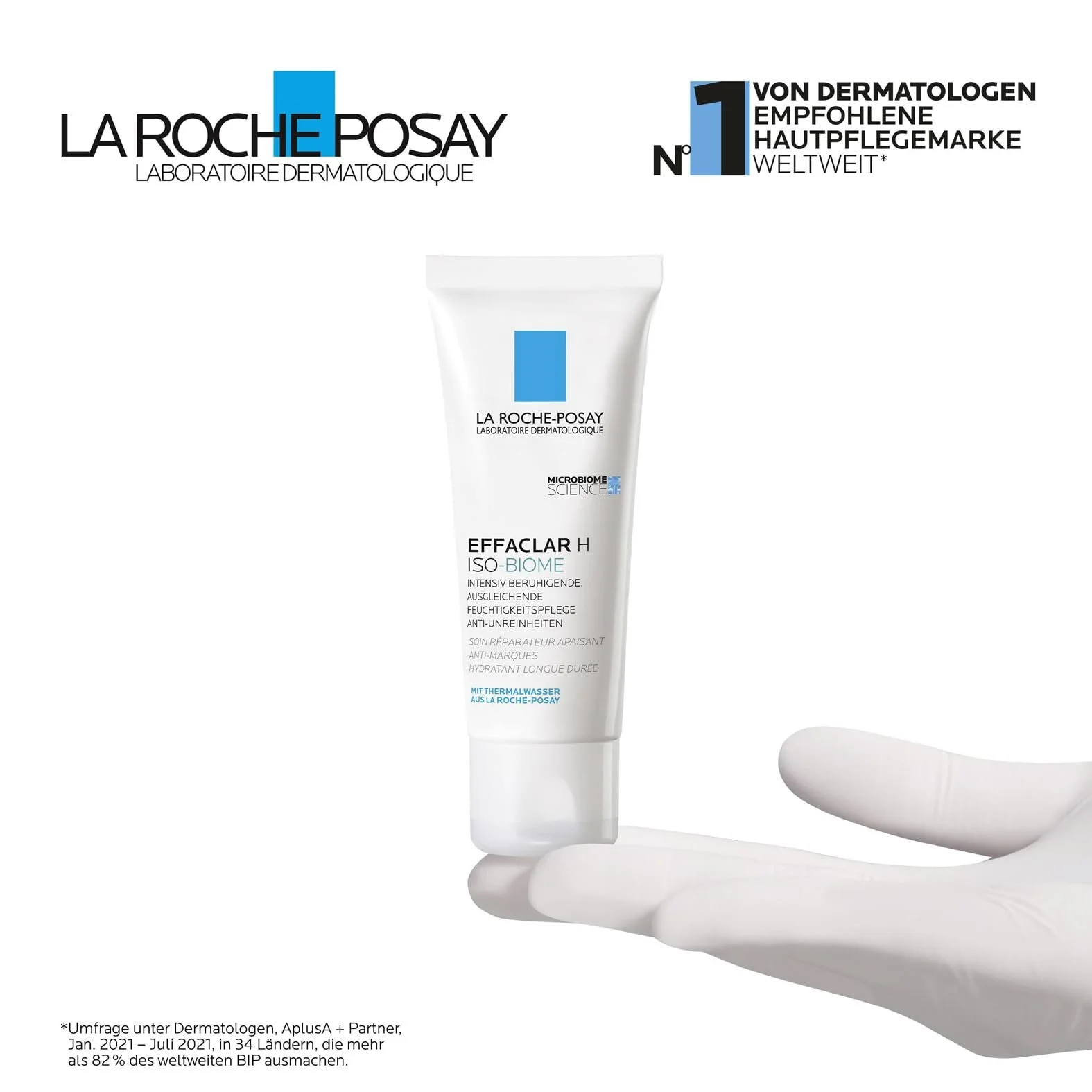 Зволожувальний крем La Roche Posay Effaclar H Iso-Biome для лікування акне 40 мл, фото №7 Зволожувальний крем La Roche Posay Effaclar H Iso-Biome для лікування акне 40 мл, фото №7