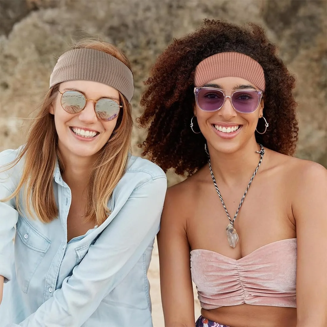 Спортивна Пов'язка на Голову (3 шт.) Бавовняна Нековзна Еластична, фото №5 Спортивна Пов'язка на Голову (3 шт.) Бавовняна Нековзна Еластична, фото №5