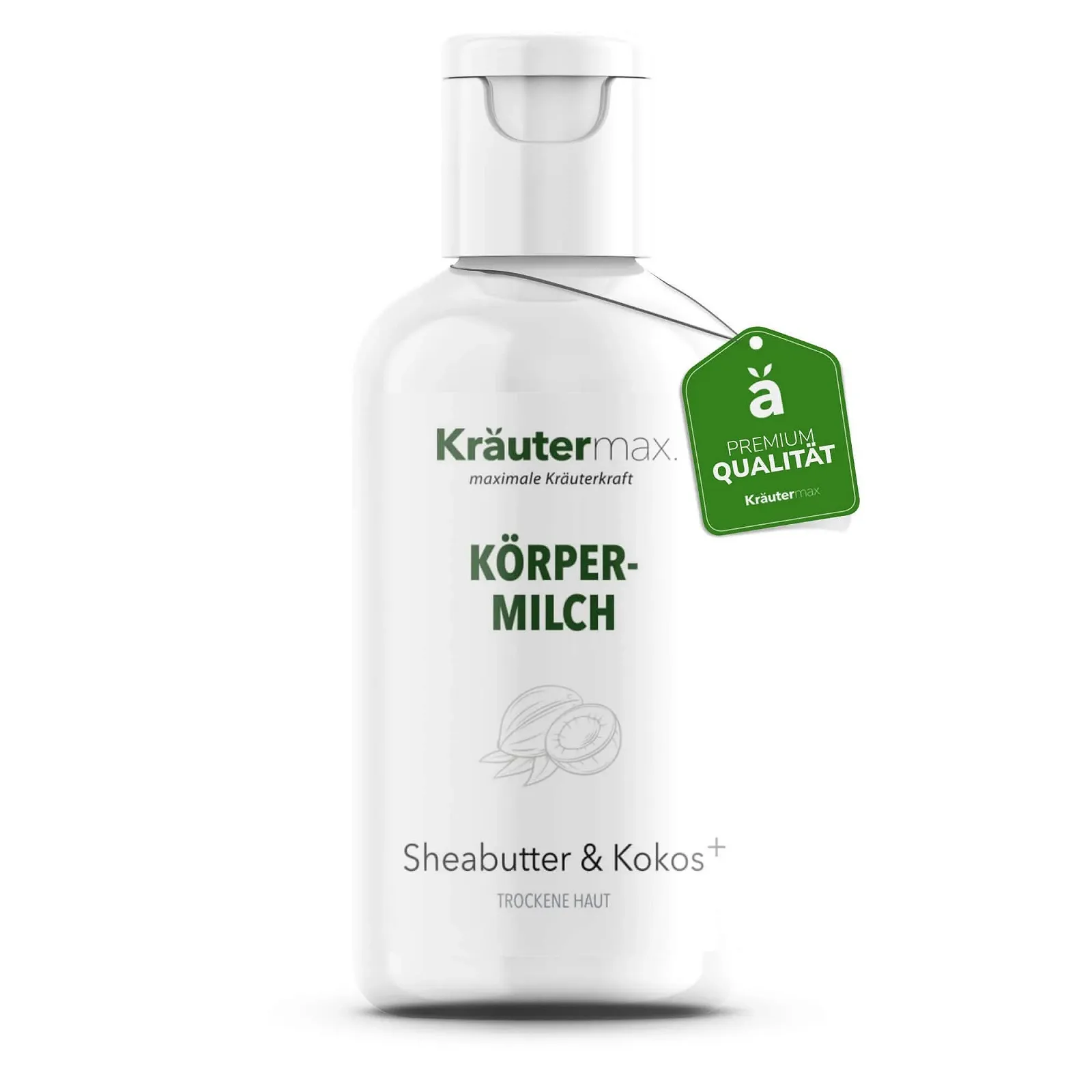 Молочко для тіла Kräutermax Масло ши та кокос, 250 мл, фото №1 Молочко для тіла Kräutermax Масло ши та кокос, 250 мл, фото №1