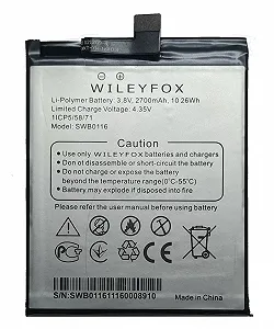 Аккумулятор WileyFox Swift 2 Plus SWB0116