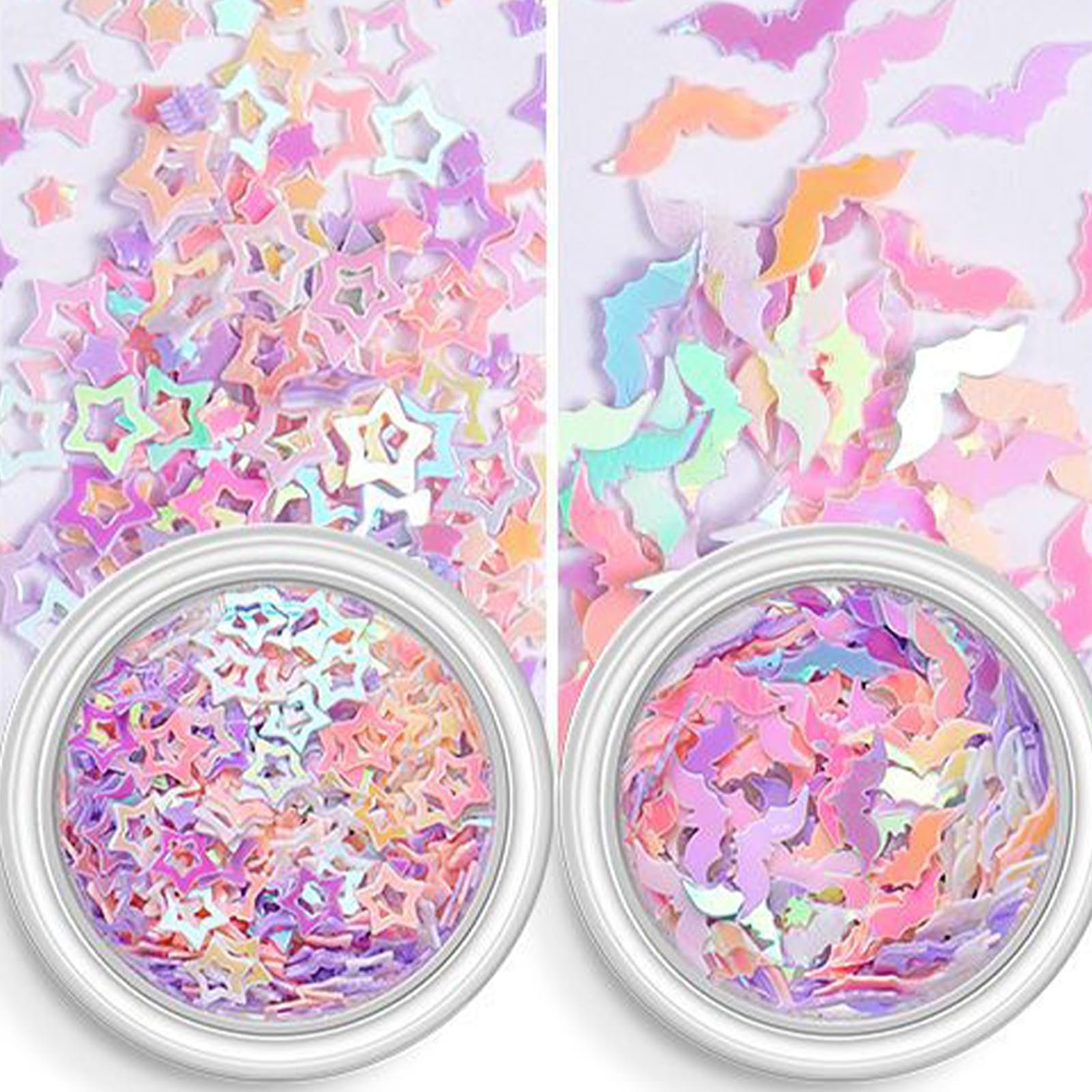 Прикраса для нігтів 3D Метелик Ведмідь Акрил 12 коробок для створення унікального та красивого дизайну, фото №4