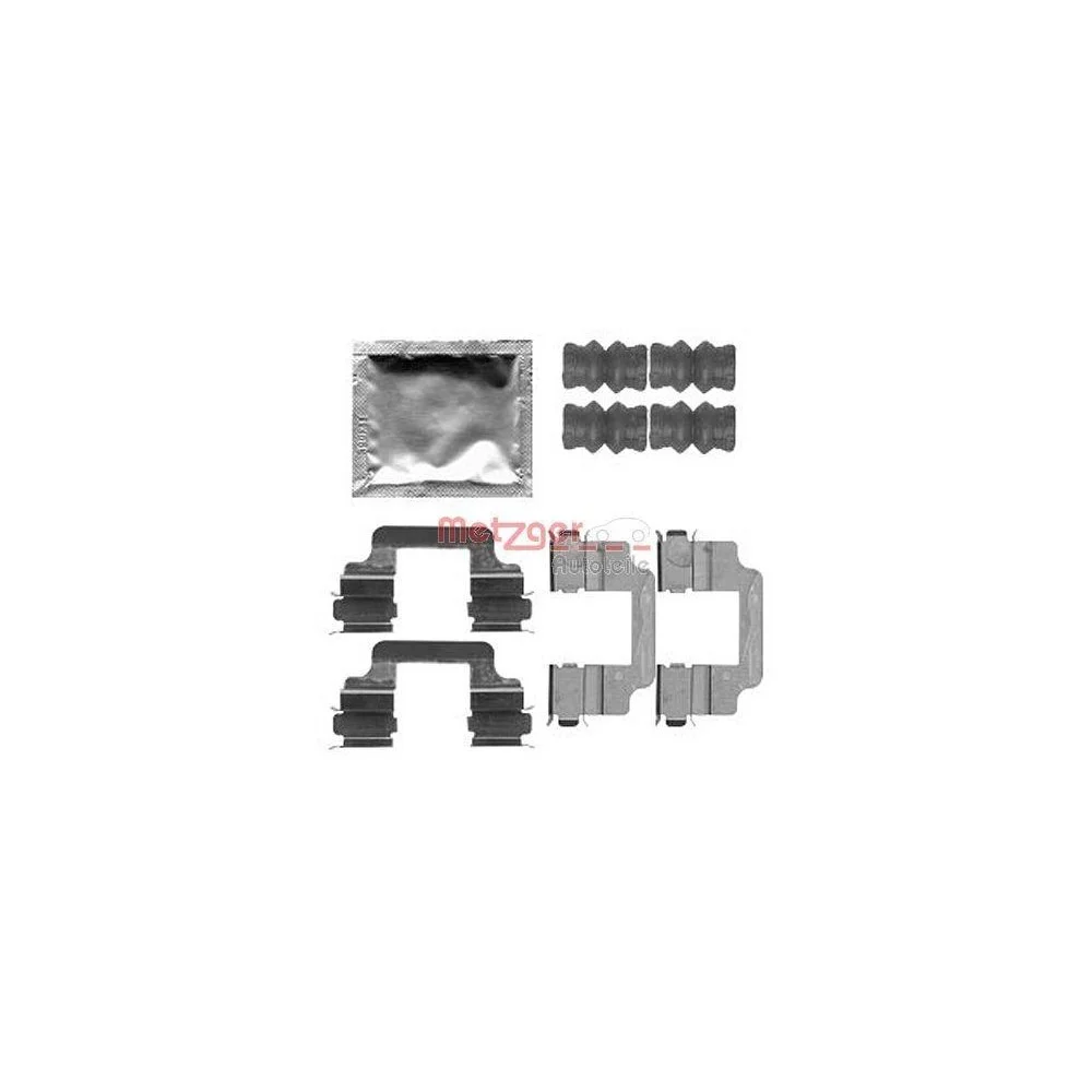 Комплект аксесуарів, гальмівні колодки METZGER 109-1806 GREENPARTS задня вісь, фото №1