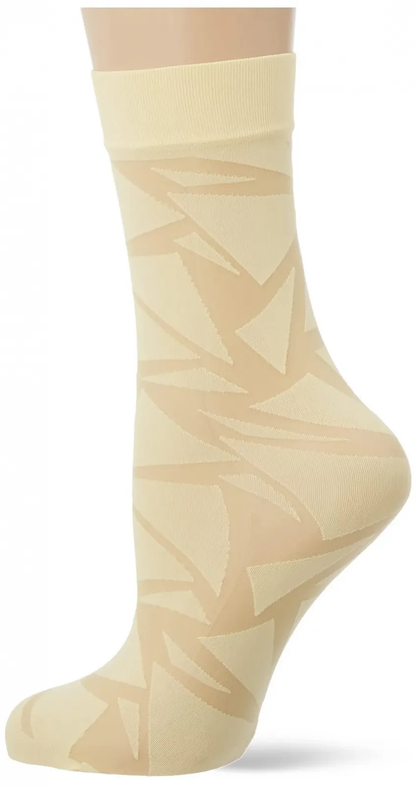 Шкарпетки FALKE Collage Fine Transparent 30 Den Прозорі з візерунком, 1 пара, фото №4 Шкарпетки FALKE Collage Fine Transparent 30 Den Прозорі з візерунком, 1 пара, фото №4