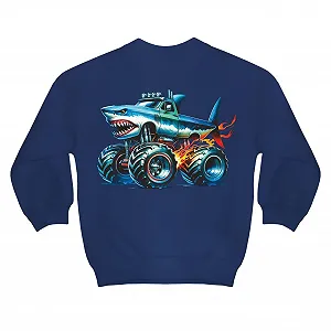 Джемпер для хлопчиків Monster Truck Shark Shark Monster - Фото 1