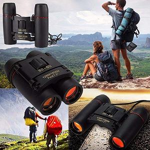 Набор Telescopic Plastic 30 x 60 cm Optical Binoculars Spotting Scopes Transparent Vision Telescopes Camping Accessories Focus Binoculars Red Film Black synthetic.ua - Фото 1