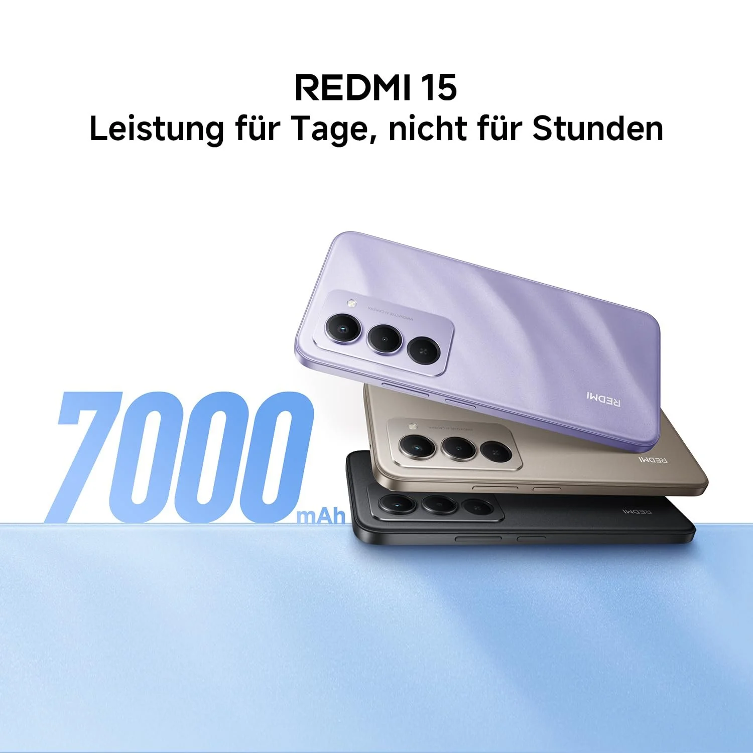 Смартфон XIAOMI Redmi 15 8 + 256 ГБ 6.9" FHD+ 144 Гц Snapdragon 685 50 МП 7000 мАч Черная полночь, фото №5 Смартфон XIAOMI Redmi 15 8 + 256 ГБ 6.9" FHD+ 144 Гц Snapdragon 685 50 МП 7000 мАч Черная полночь, фото №5