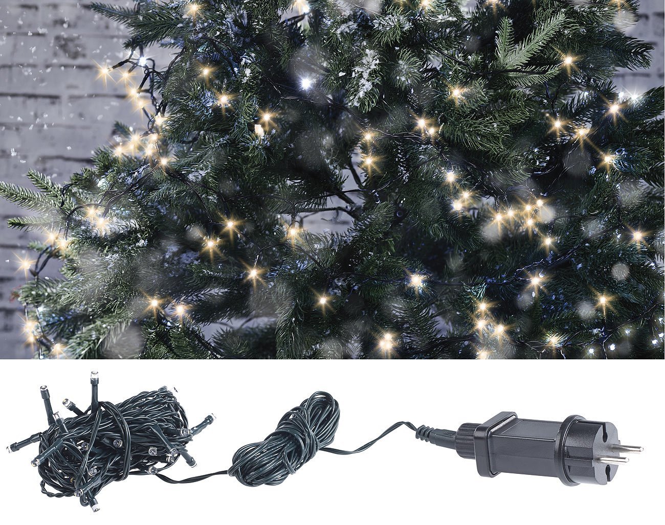 Гірлянда Lunartec LED 40 LED теплий білий 4 м, фото №2