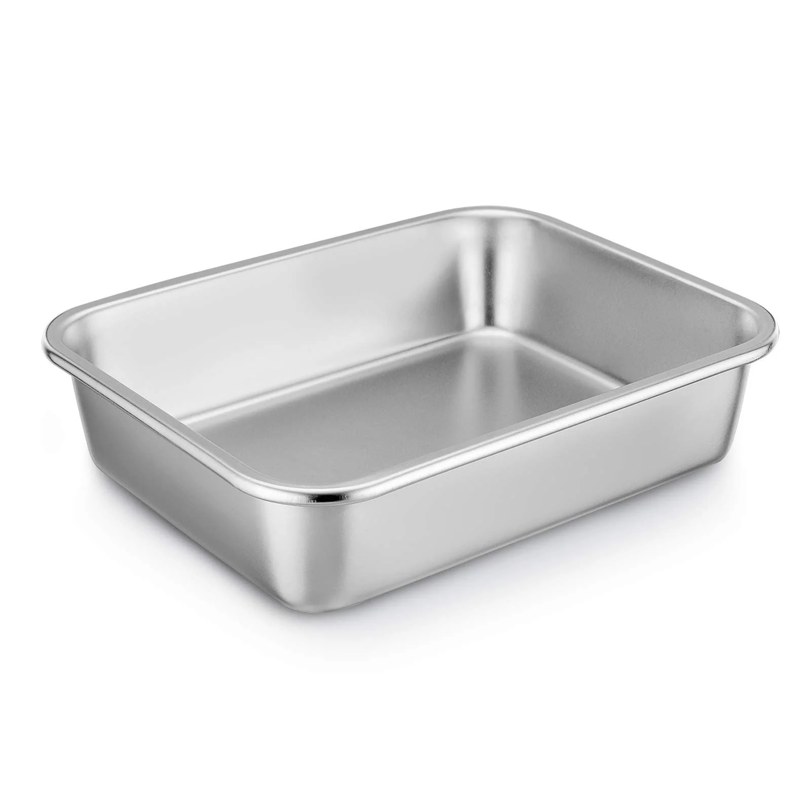 Форма для запекания Homikit нержавеющая сталь прямоугольная 32.5 x 25.5 x 8 см, фото №1