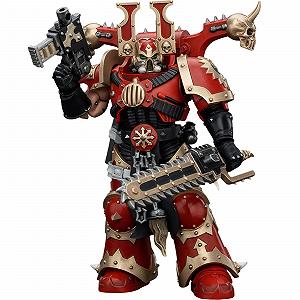 Фигурка Action JOYTOY Warhammer 40k World Eaters, World Eaters Khorne Berzerker 5 1/18 - Фото 1