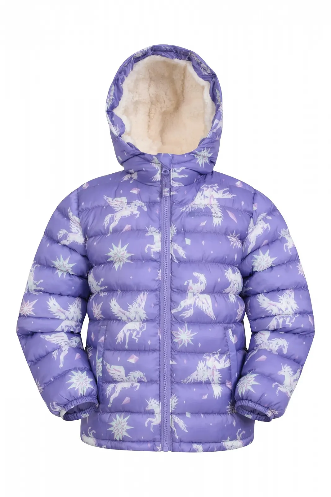 Дитяча куртка Mountain Warehouse Seasons з хутряною підкладкою Легка, тепла та водовідштовхувальна, фото №1