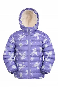 Купити Дитяча куртка Mountain Warehouse Seasons з хутряною підкладкою Легка, тепла та водовідштовхувальна - Фото 1 Дитяча куртка Mountain Warehouse Seasons з хутряною підкладкою Легка, тепла та водовідштовхувальна - Фото 1