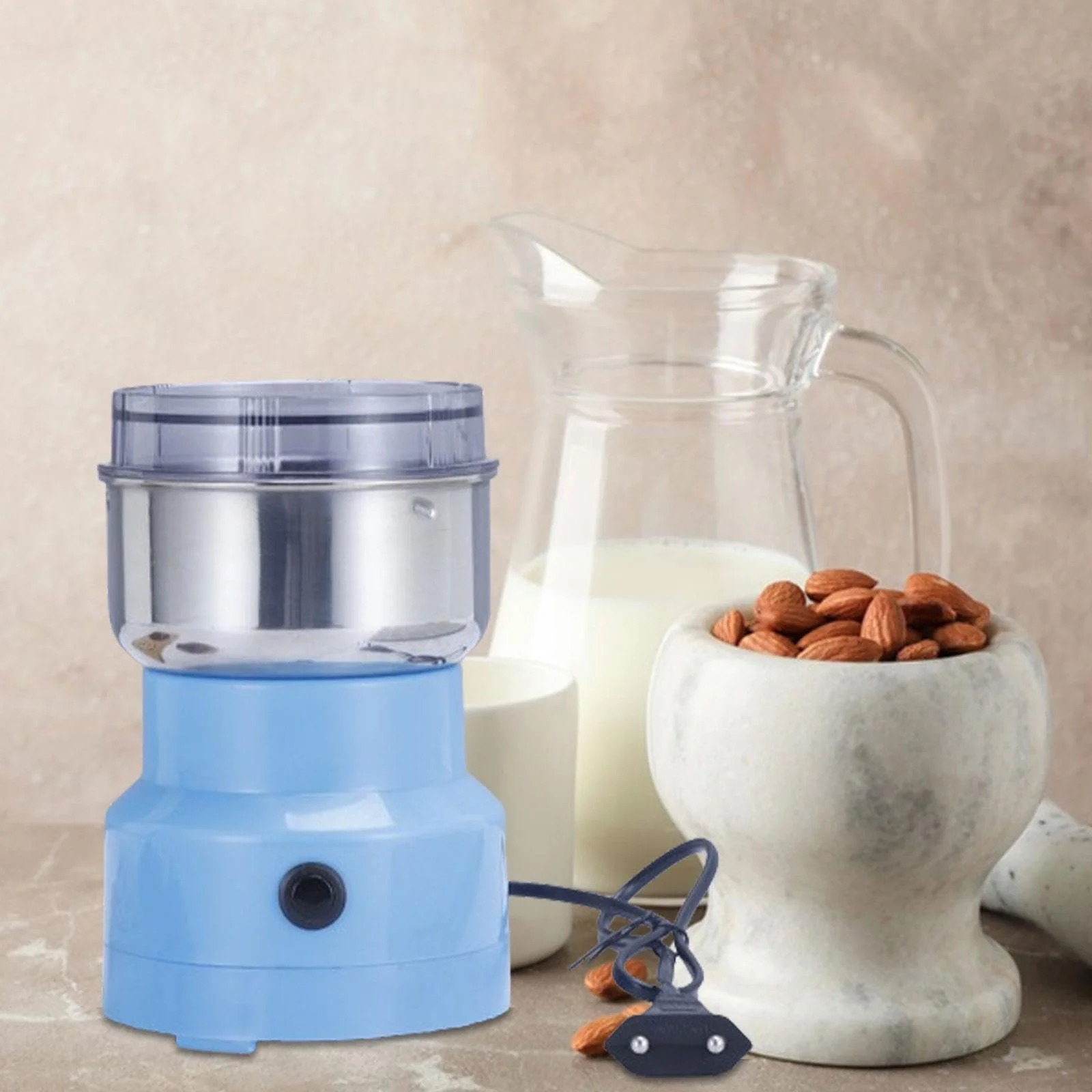 Кофемолка kowaku Универсальная Синяя, фото №4