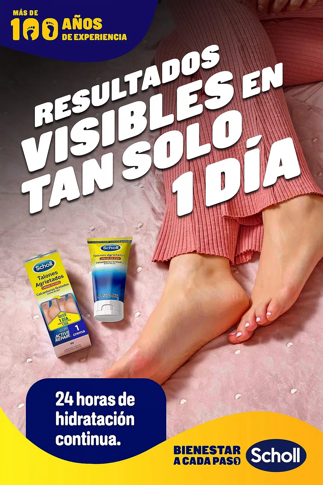 Крем для ног Scholl Crema Talones Agrietados, 60 мл, фото №4