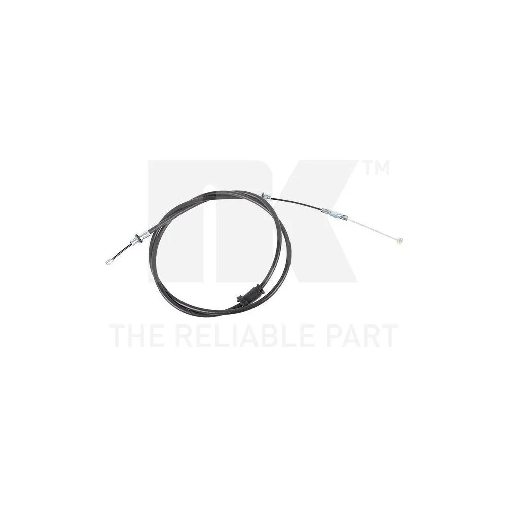 Трос стояночного тормоза NK 909317 CHRYSLER передний, фото №1