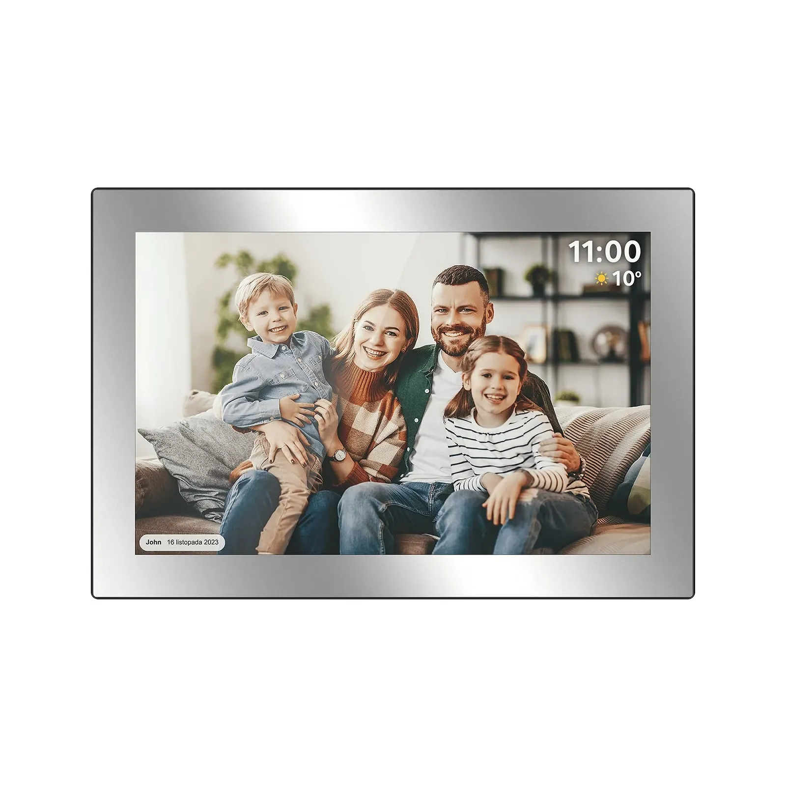 Цифровая фоторамка Kruger&Matz FRAMEO KM1101 10.1 дюйма 1280 x 800 px WiFi microSD, фото №4