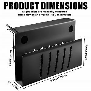 Настенный органайзер для ноутбука, Черный synthetic.ua - Фото 1