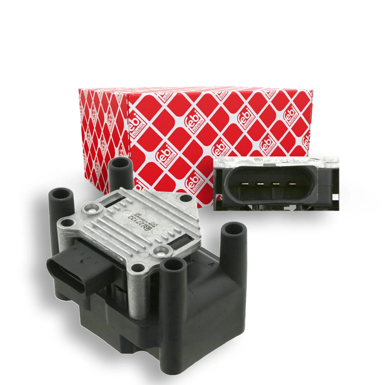 Катушка зажигания FEBI BILSTEIN 27132 для AUDI SEAT SKODA VW, фото №1