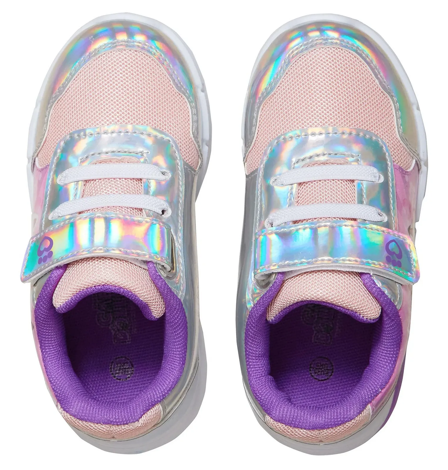 Кросівки Gabby's Dollhouse для дівчат, з підсвіткою, світловідбиваючі, з LED підсвіткою, різнокольорові, фото №6