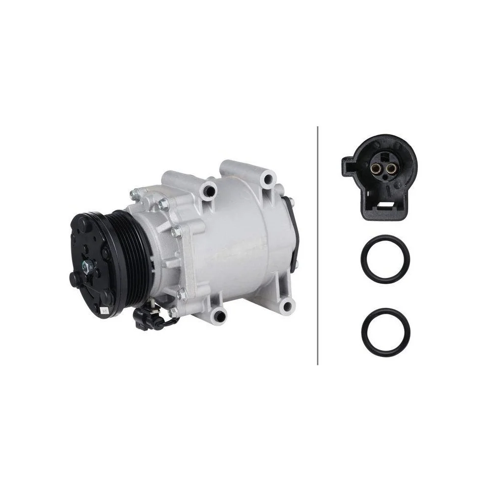 Компресор кондиціонера HELLA 8FK 366 201-531, фото №1