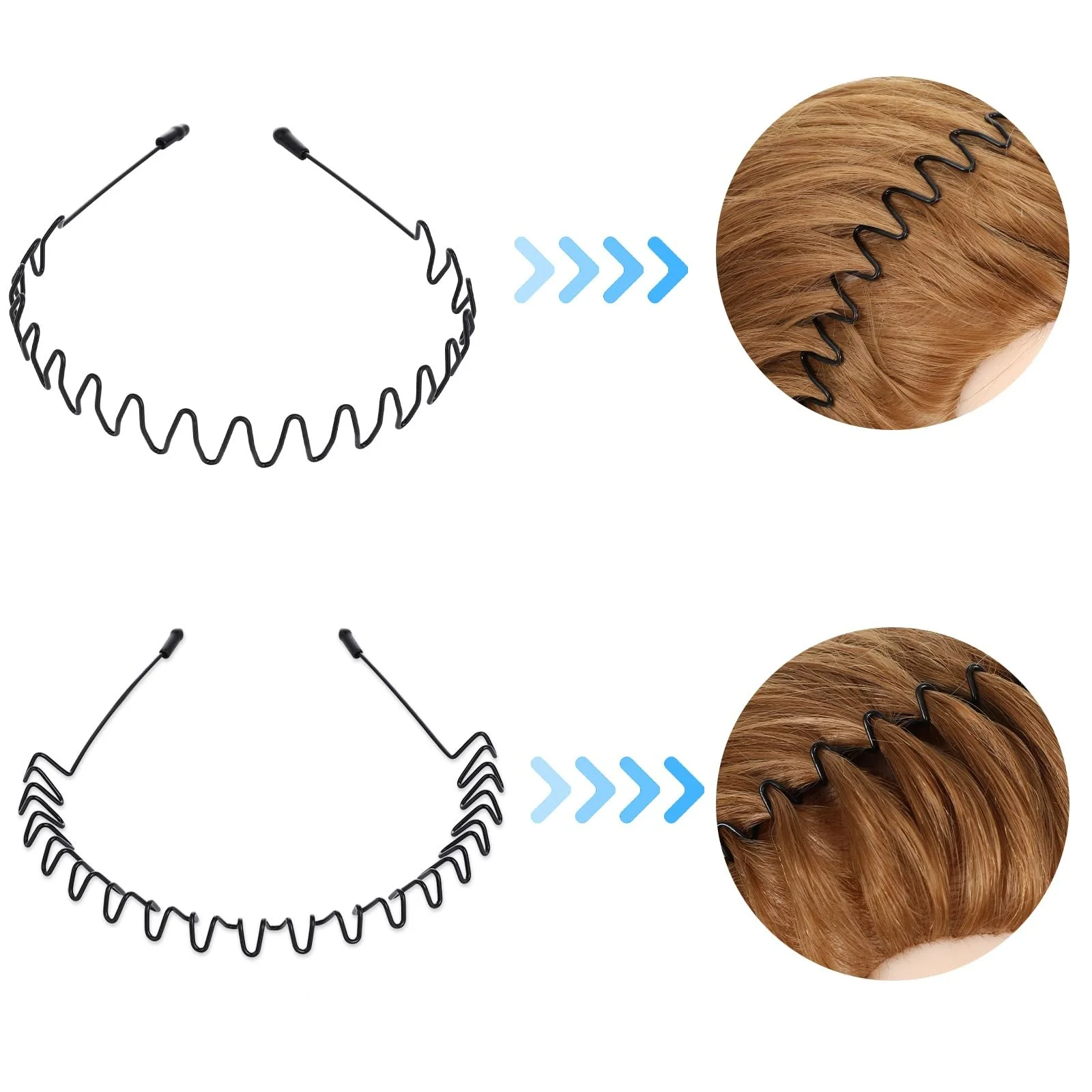 Обруч для волос 4 шт, фото №5 Обруч для волос 4 шт, фото №5