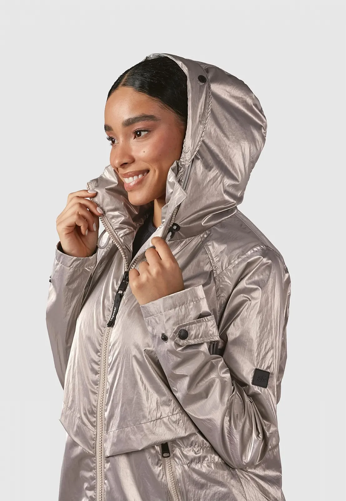 Перехідне пальто Ragwear Frodik Shine YOUMODO Легке, фото №5