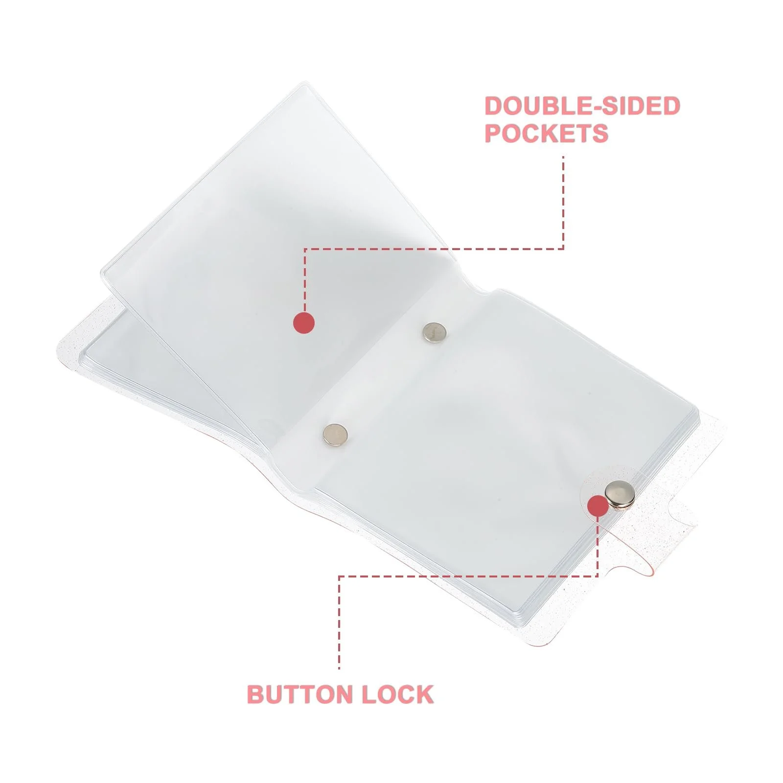 Мини Фотоальбом sourcing map 36 карманный 10 x 10 cm Розовый, фото №3 Мини Фотоальбом sourcing map 36 карманный 10 x 10 cm Розовый, фото №3