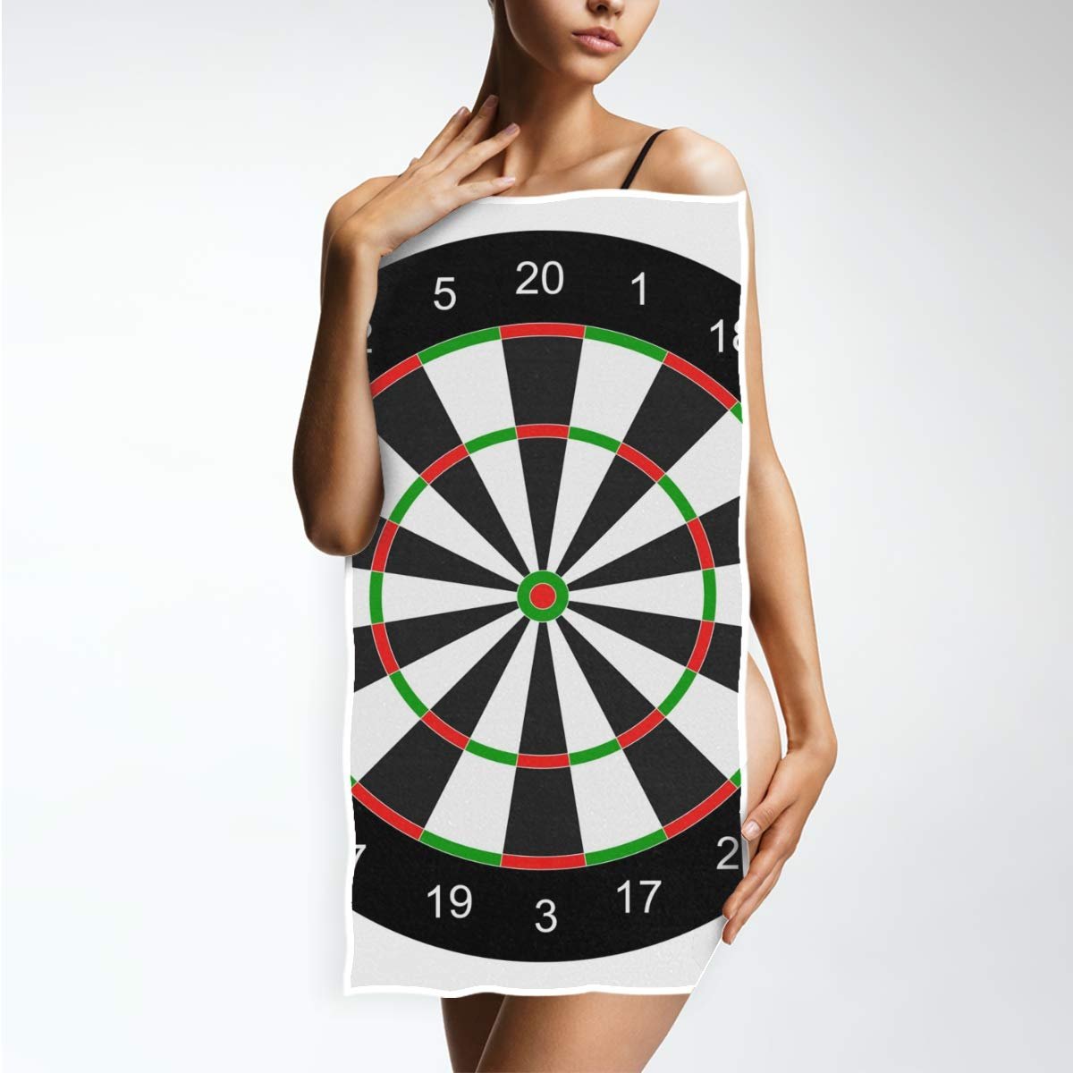 Рушник Cool Darts Pattern бавовняний м'який дихаючий для обличчя та спорту, фото №4