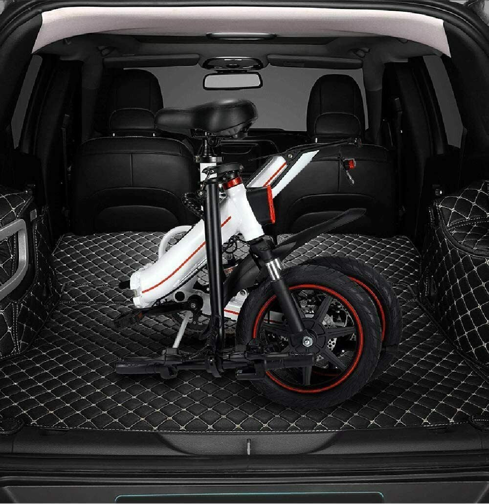 Складаний міський електровелосипед OUXI V5, 400Вт, 14”, макс. швидкість 25 км/год, запас ходу 70 км, чорний, фото №4