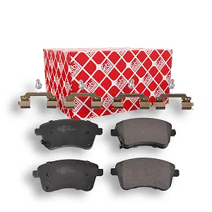 Комплект тормозных колодок, дисковый тормоз FEBI BILSTEIN 116321 для KIA, передняя ось - Фото 1