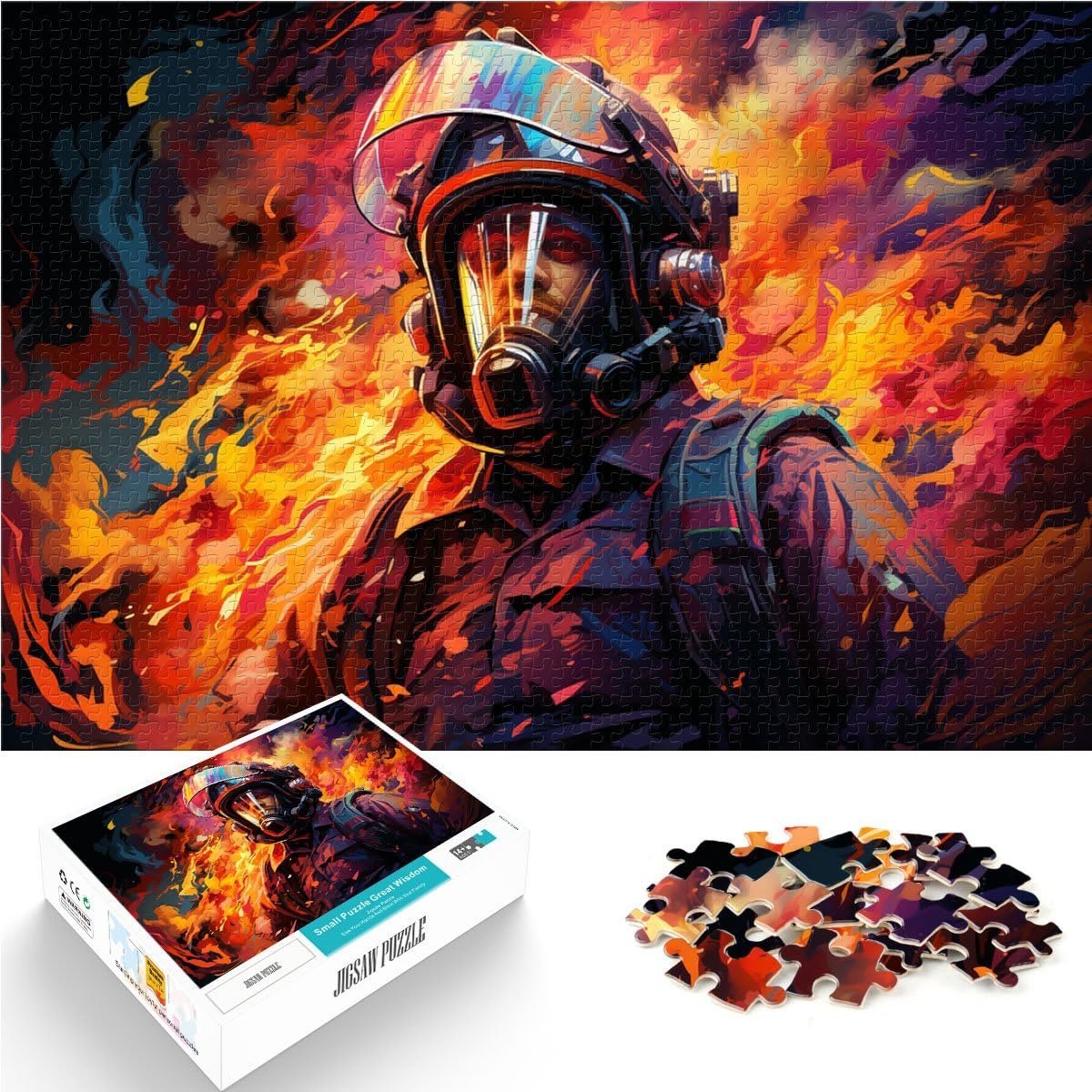 Пазл Fireman 1000 элементов 38 x 52 см, фото №1