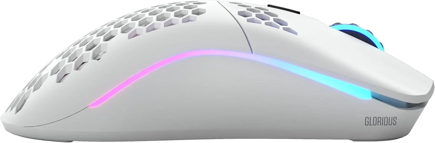 Ігрова дротова мишка Glorious Model O Wireless Біла, фото №4