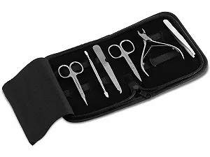 Набір для манікюру та педикюру Преміум Футляр 7 предметів - Фото 1