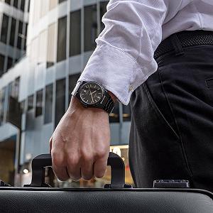 Годинник Festina Rive Swiss Made Acier Black, Браслет synthetic.ua - Фото 1