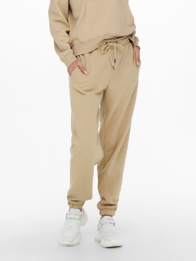 Штаны ONLY FEEL LIFE NEW PANT NOOS SWT 15243747 Humus Бежевый XL, фото №1