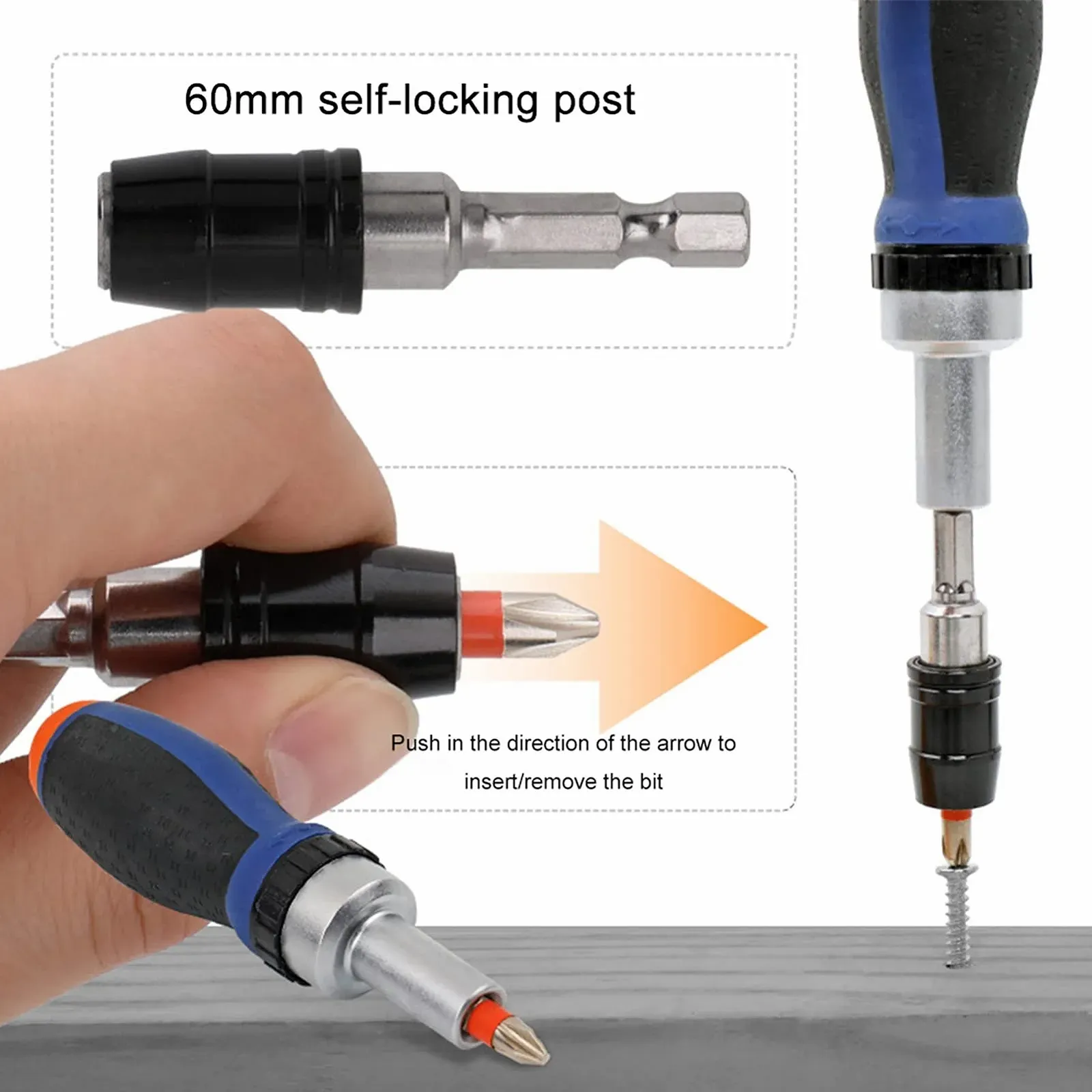 Набор отверточных бит Set 56-в-1 для ремонта электроники S2, фото №4