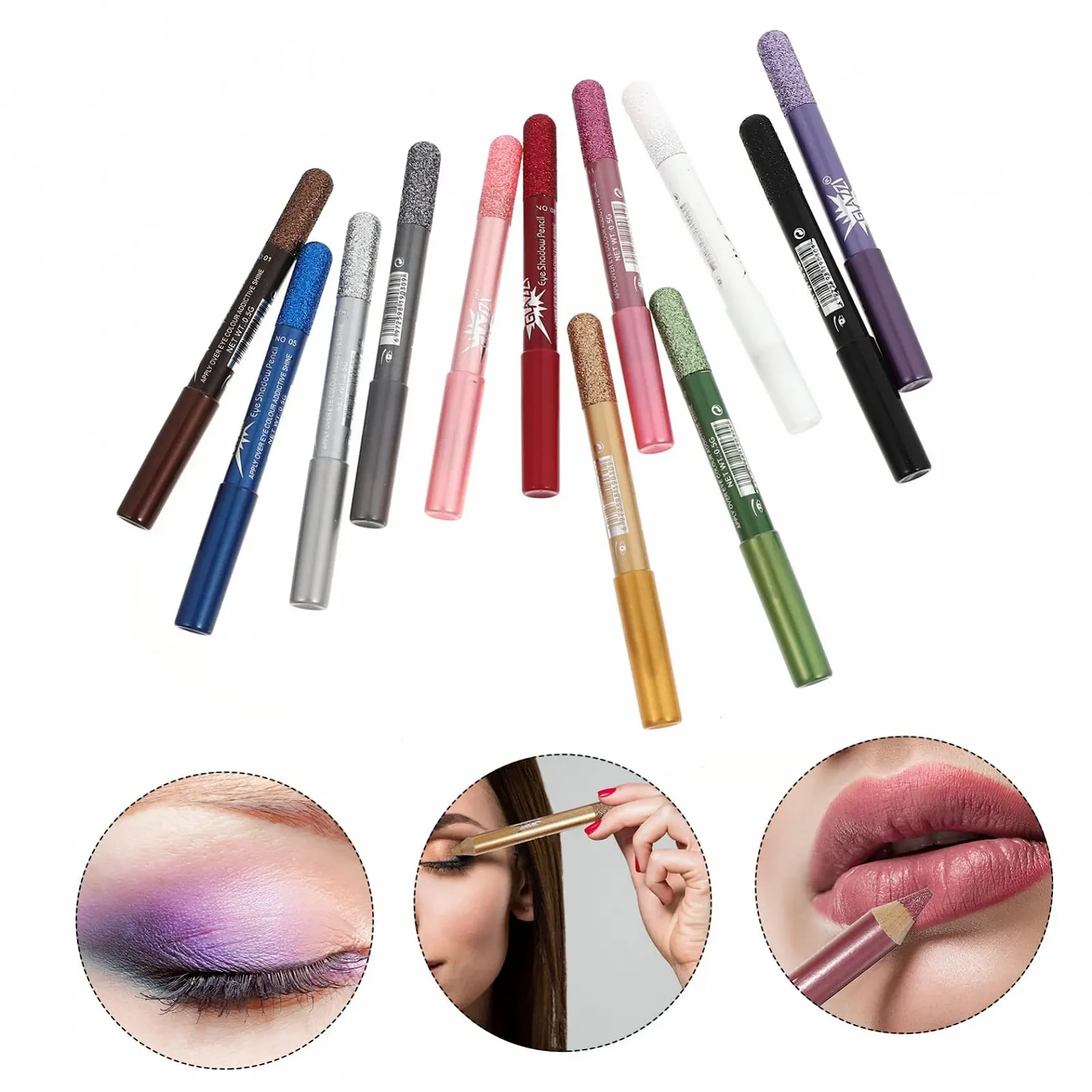 Олівець для очей FRCOLOR Перламутрові, фото №6 Олівець для очей FRCOLOR Перламутрові, фото №6