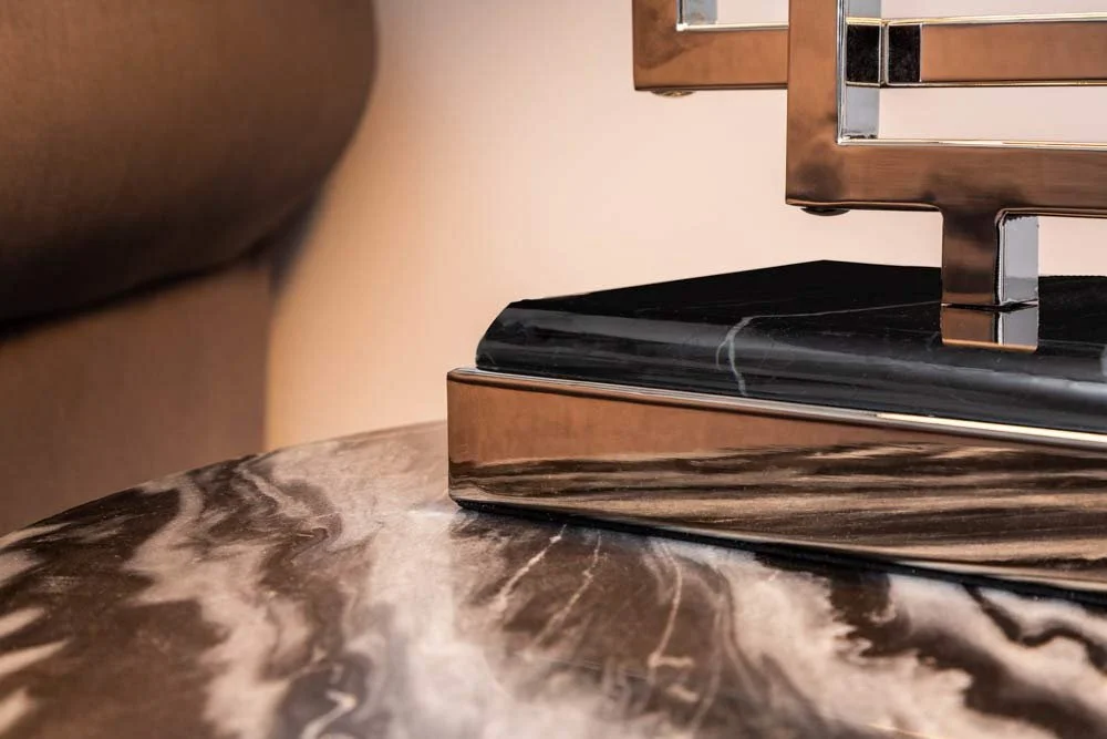 Настільна лампа invicta INTERIOR Atlantis Modern Design 56 см Срібляста, фото №4