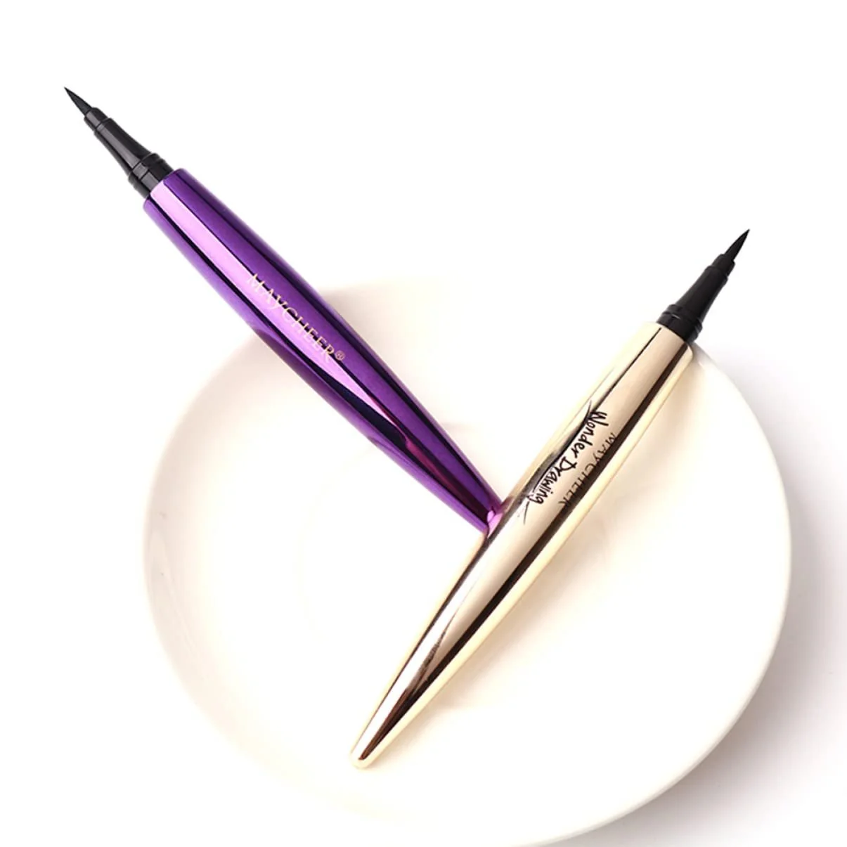 Рідка Підводка для очей FRCOLOR, фіолетова, фото №3