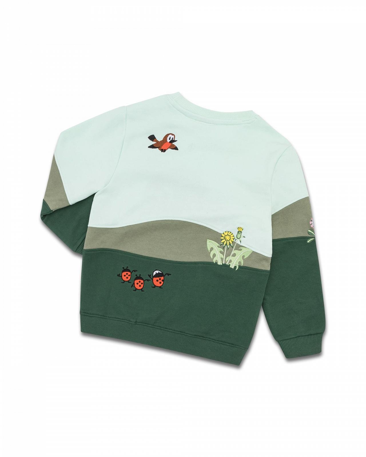 Светр Koaa Кротик «Am Graben» Зелений, фото №2