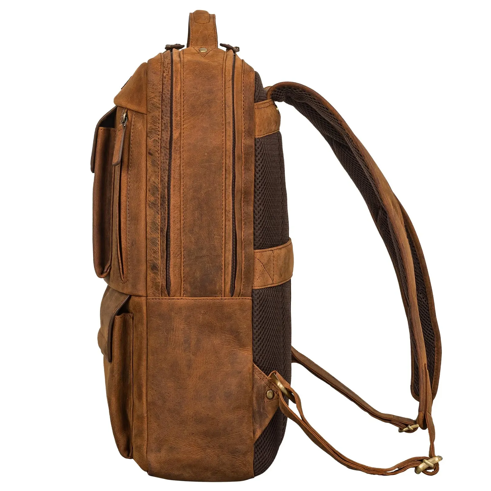 Рюкзак для ноутбука STILORD Egon 15 дюймів Шкіряний Avani - Brown, фото №5 Рюкзак для ноутбука STILORD Egon 15 дюймів Шкіряний Avani - Brown, фото №5