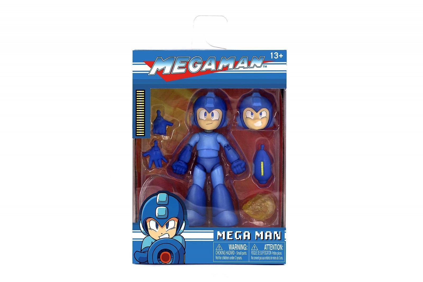 Фігурка Jada Toys Mega Man 11,5 см - рухома колекційна фігурка з серії відеоігор Megaman з альтернативною головою, руками та аксесуарами, фото №6