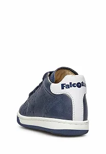 Кроссовки Falcotto ADAM Двухцветные на шнуровке из кожи наппа Белый synthetic.ua - Фото 1