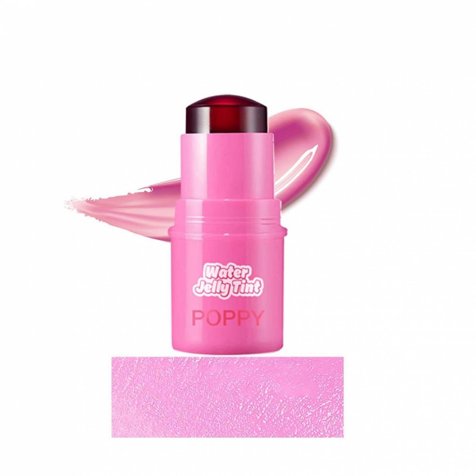 Помада Румяна Milk Cooling Water Jelly Tint Stick для Глаз (1, POOPY, 5 г), фото №2