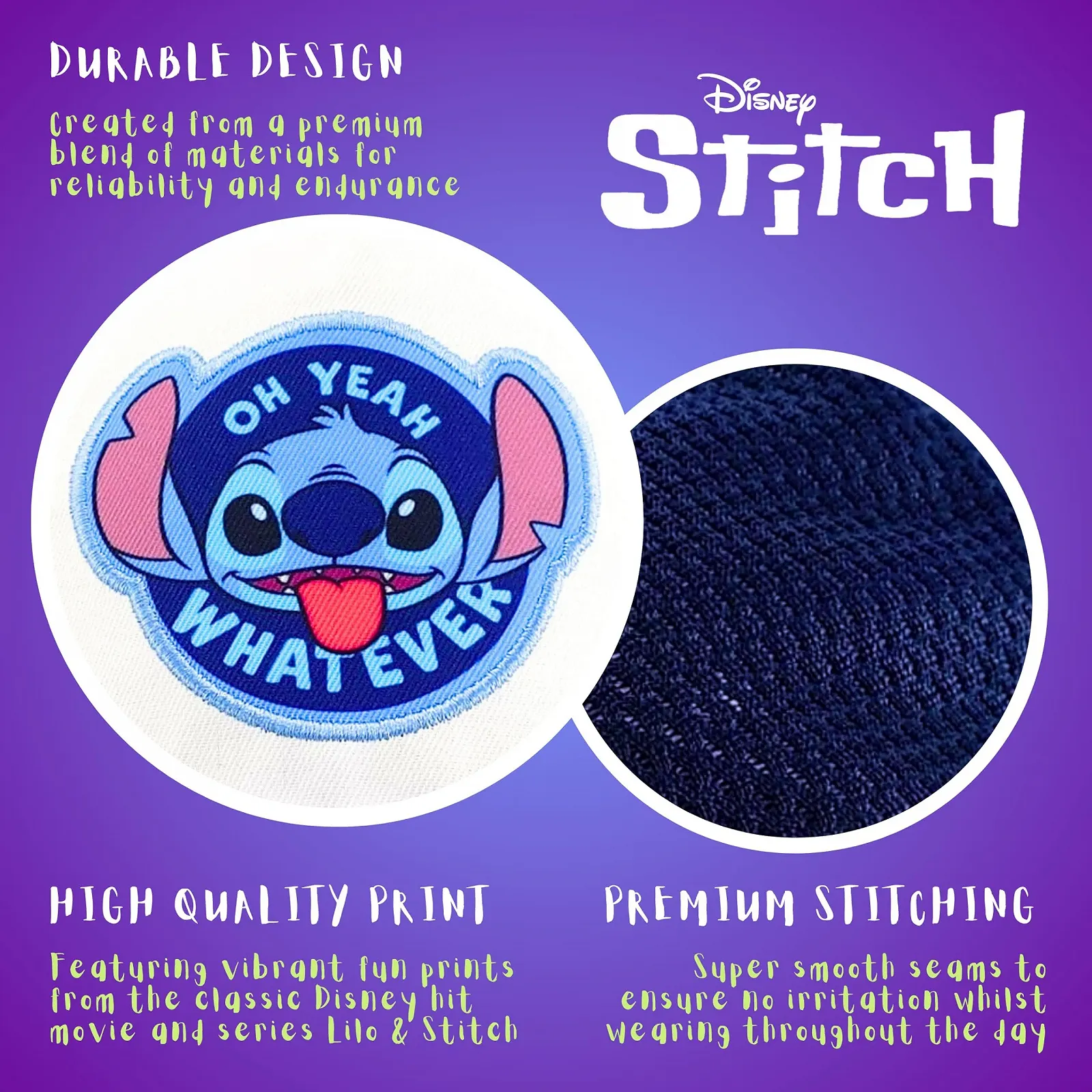 Бейсболка Disney Stitch and Angel для дівчаток літня, фото №4