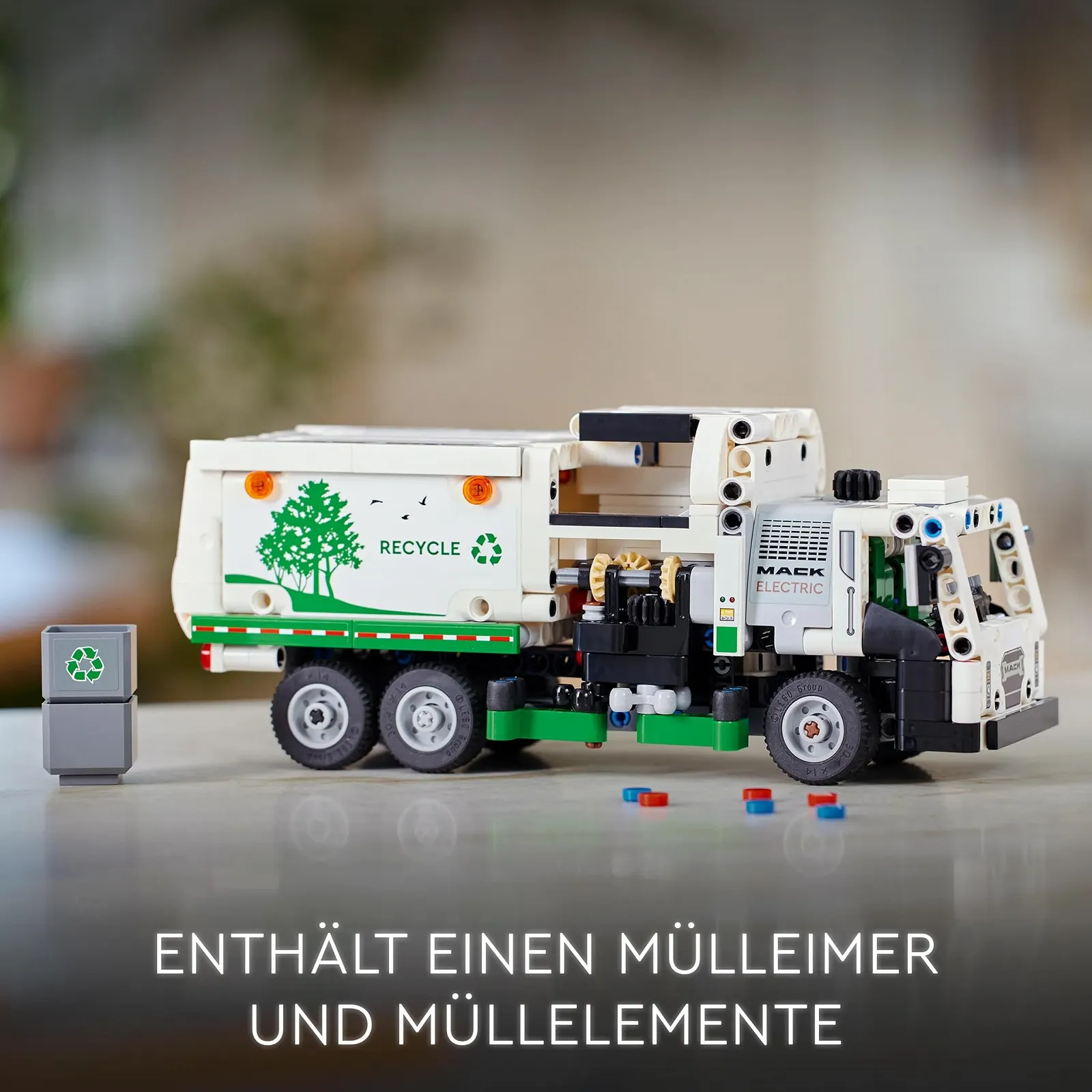 Конструктор Lego Technic Mack LR Electric Garbage Truck 42167, фото №5